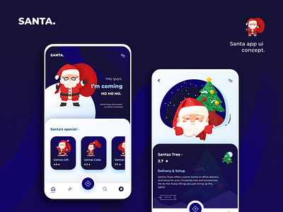 Santa App ui