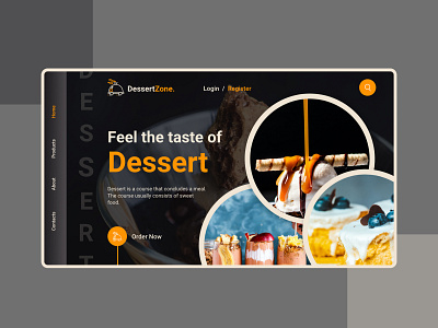 DessertZone UI conpet.. behancereviews clean design design designer instagram logo logodesign logodesigner trendy design ui uidesign uidesigner uiux ux ux design uxresearch uxui webdesign webdesigner webdevelopment