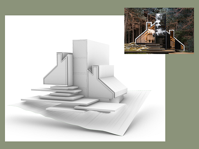 York House Render 3d model 3d modeling 3d render architecture design render rhino rhino3d rhinoceros