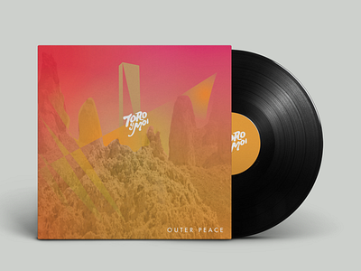 Record Vinyl Concept - Toro Y Moi branding design illustration photoshop