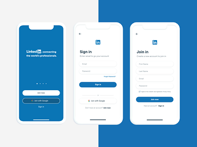 Daily UI - 018. Sign Up / Sign In