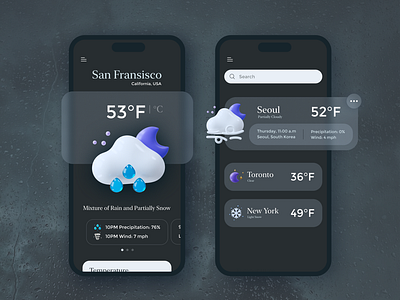 Daily UI - 048. Weather App