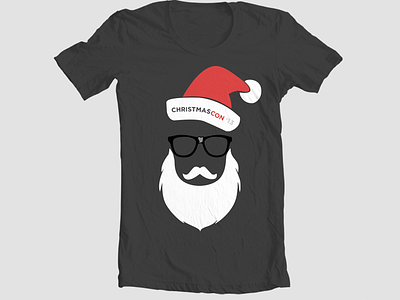 Christmascon T-shirt christmas conference nerd santa tshirt