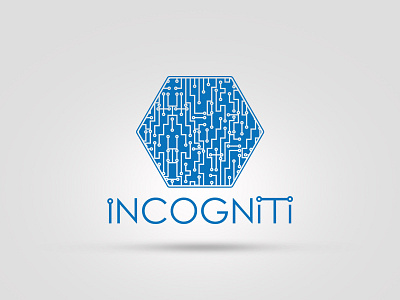 Incogniti branding design logo vector