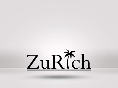 ZuRich branding design illustration logo typography vector