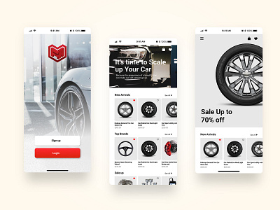 Car Accesories Shop car accesories shop graphic design mobile apps ui ux