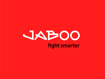 Jaboo V2, unused proposal. boxing branding fight glove logo martial martial arts mma punch symbol typography wristband