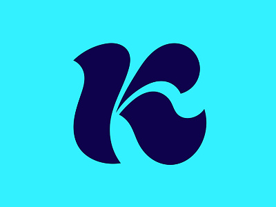 K 36daysoftype curves custom glyph intersections letter lettering lines smooth type typography vector