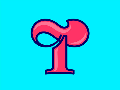 T 36daysoftype customletter dropcap font glyph letter lettering t type typography vector