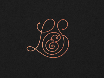 Special monogram ampersand calligraphy cursive lettering letters logo monogram monoline script smooth typography vector