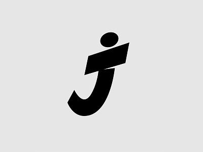 J 36daysoftype customtype glyph letter letterform smooth type typedesign typography vector