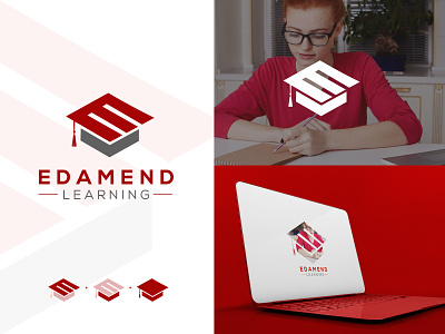 Edamend Learning Logo bestlogo brandidentity branding corporate identity graphicdesign logo logodesign logodesinger logoinspiration logooftheday