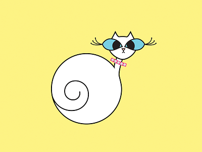 Pet Illustrations - Bertie animals cat illustration vector