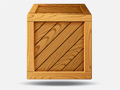 Wooden box box cargo wood wooden