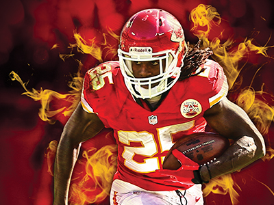 Jamaal Charles by Kyle Goens on Dribbble