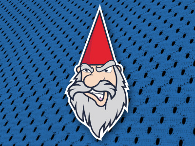 Garden Gnome Logo branding design football garden gnome gnome illustration logo mark sports