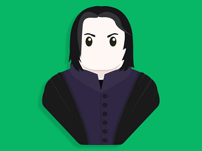 Severus Snape alan rickman character design half blood prince harry potter illustration severus snape snape