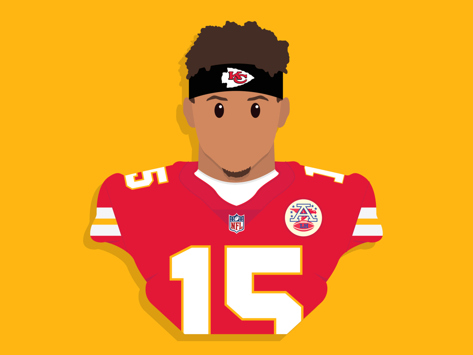 Patrick Mahomes by Kyle Goens on Dribbble