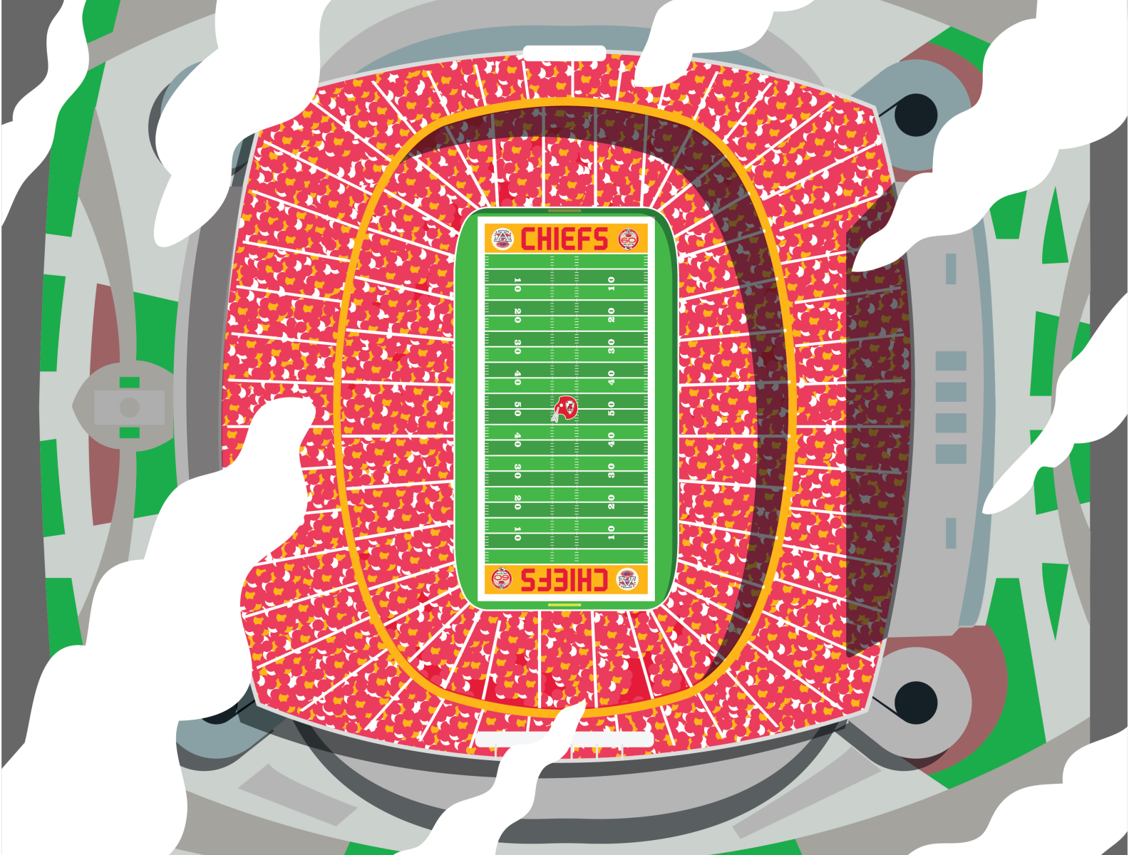 Arrowhead Stadium! by Superman8193 on DeviantArt