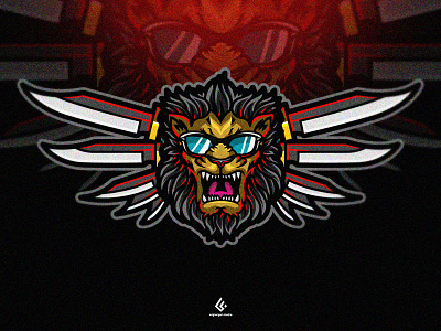 LEO (SOLD) adobe illustrator adobe photoshop design logo esport logo esports esports logo illustration logo mascot mascot design twitch youtube