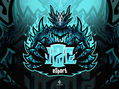 IZE ESPORT (SOLD) adobe illustrator adobe photoshop design logo esport logo esports esports logo logo mascot mascot design mascot logo twitch youtube