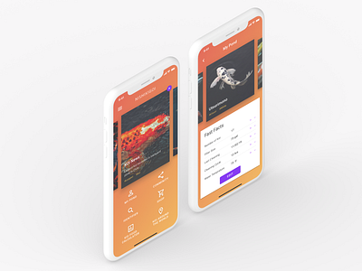 Nishikigoi 2 app design material design ui