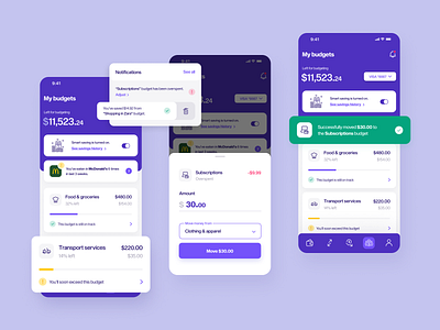 Manney - Manage Your Money pt 4 by Vojislav Vitkovac on Dribbble