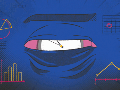 Motion Cuts 339 | MonkeyBusiness animation animation 2d animation after effects blink blue clock eye illustration motion motion design motion graphics pink eye tired