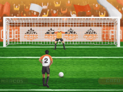 Motion Cuts 484 | MonkeyBusiness 64bit animation animation 2d animation after effects cafu game goal illustration marcos motion motion design motion graphics nintendo penalty pixel score soccer