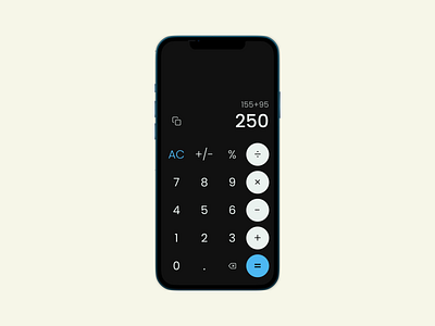 Calculator. DailyUI004