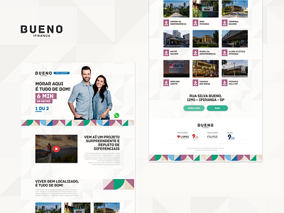 Layout Site Bueno Ipiranga branding design ui ux