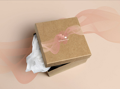 Clear Cosmetics Packaging brand design branding branding design design graphic design illustrator logo logo design logo designer package design packaging packaging design packaging mockup photoshop