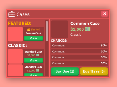 Cases Ui By Mullets Gavin On Dribbble - roblox ui kit
