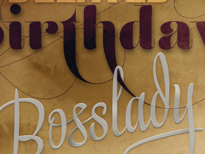 Birthday Bosslady