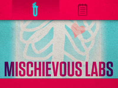 Mischievous Labs laboratory labs mischievous grin pictos