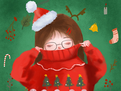 12-23 Merry Christmas to everyone ~ illustration