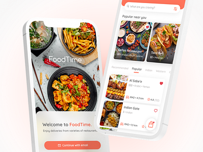 FoodTime | UI Redesign