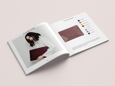 SENREVE Lookbook bagbrand designer editorial design editorial layout fashion brand layouts lookbook lookbook template whitespace