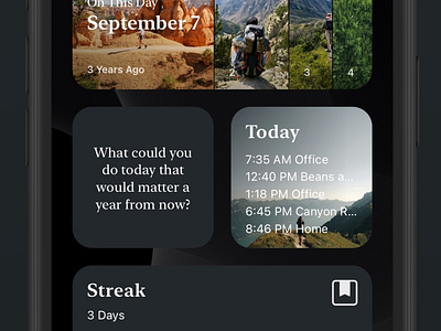 Day One Widgets