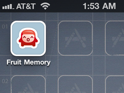 Fruit Memory iPhone icon icon iphone