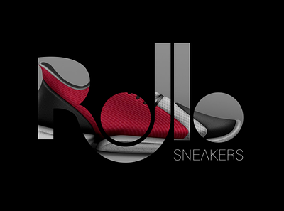 Logo // Rollo Sneakers branding logo logo design sneakers sport sports logo typography