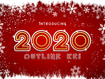 2020 Outline Kei Font