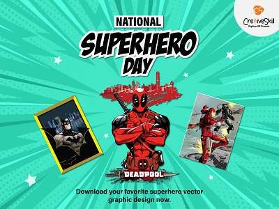 The 28th of April is National Superhero Day cre8iveskill downloadsuperheroimages graphicsfortshirt nationalsuperheroday nationalsuperheroday2022 superheroday superheroes superherographics superherovectors