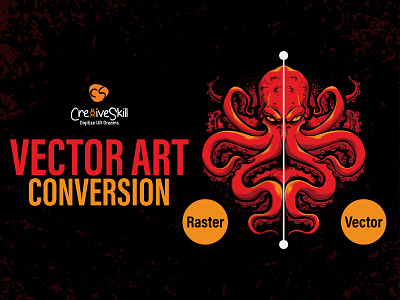 Vector Art Conversion Services | Cre8iveSkill art work conversion cre8iveskill custom art work graphic design rasterto vector vector art vector art conversion vector art services vector conversion vector conversions ervices vector services vectors