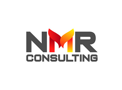 Monogram Logo Design for NMR Consulting Business app logo brand design brand identity brand logo branding branding design business logo consulting logo design graphic design logo logo design logo designer logodesign logos minimal minimal logo minimalist logo professional logo vector