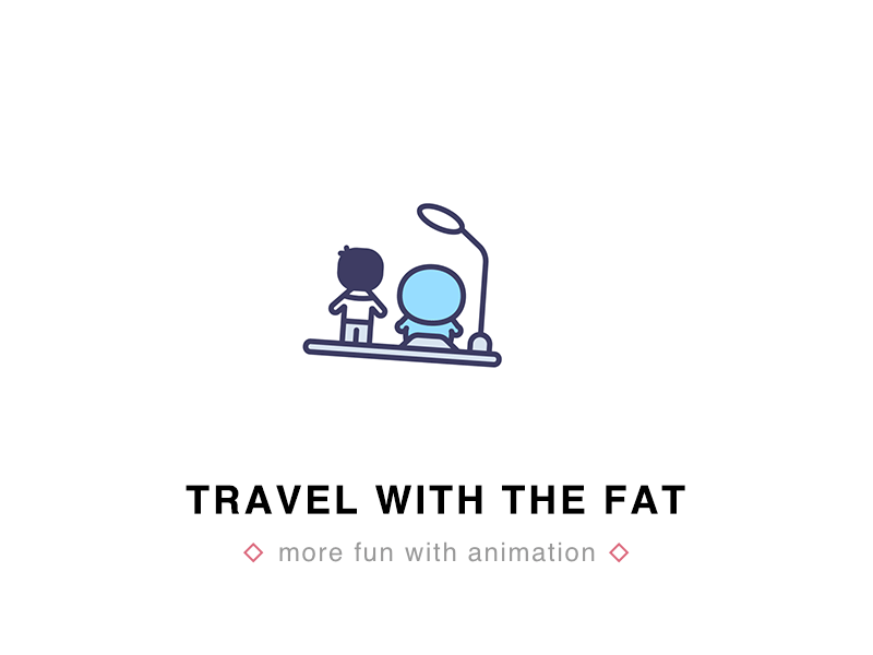 Travel With The Fat ae blue fat doraemon future gif time machine time travel 动画 插图