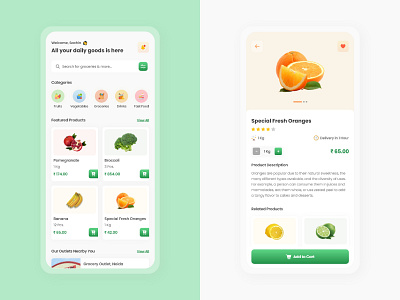 Grocery App UI Concept app designer app ui design appdesign appui dailygoodsapp ecommerce ecommerceapp freelance designer freelanceappdesigner freelancer freelanceuidesigner grcoeryappdesign grocery app ui design grocery shopping app groceryapp iosappdesign shopping app design uidesign uiux uxdesign