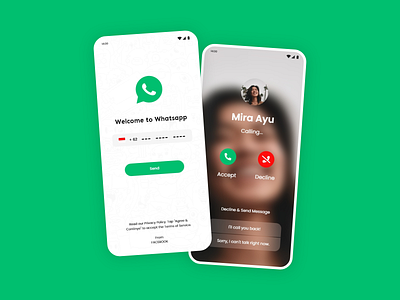 Whatsapp Redesign Mobile App