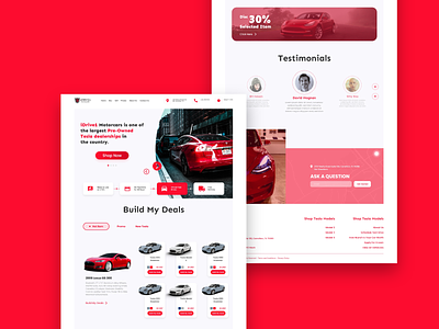 Car Shop Landing Page Web Design app appdesign car design ecommerce illustration minimal shop ui uidesign uiux uiuxdesign web design