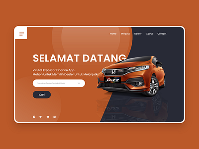 Virtual Expo Car Web Design app appdesign car design minimal mobiledesign uidesign uiux uiuxdesign ux virtual expo web